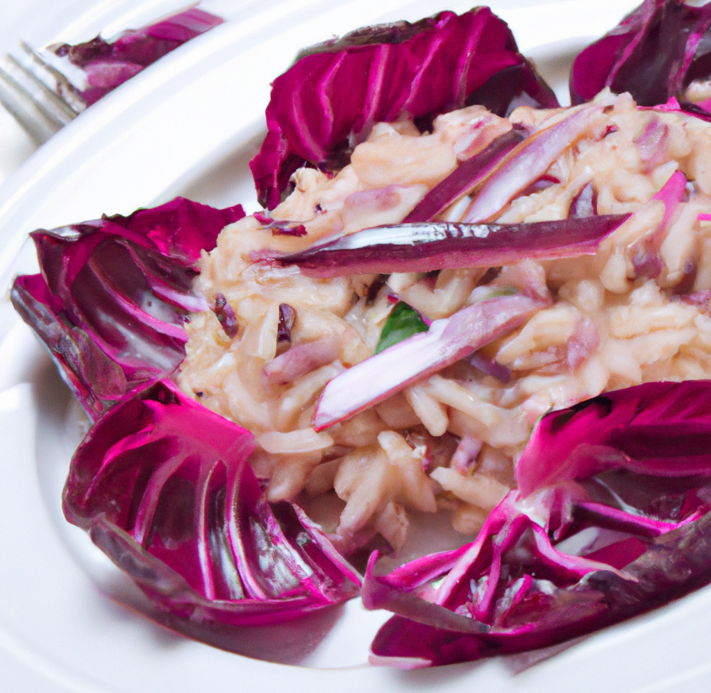 Risotto al radicchio-Ristorante Pizzeria da Franco Lugano